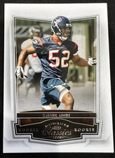 XAVIER ADIBI 2008 Donruss Classics #162 Rookie Card RC Houston Texans #790/999. rookie card picture