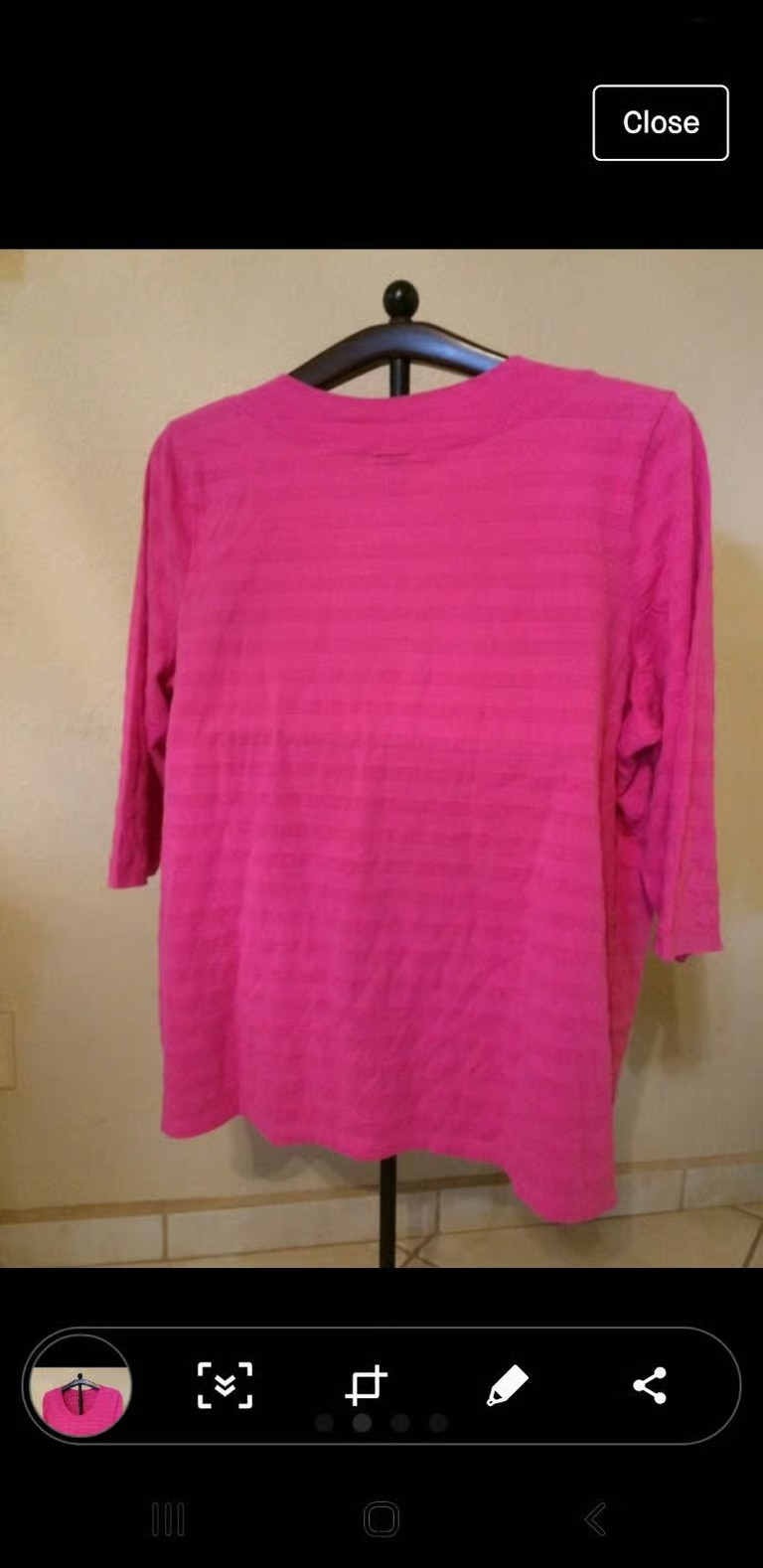 Basic edition Pink pullover top 3x - image 2