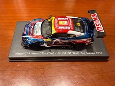 Sparky Spark 1/64 Nissan GT-R Nismo GT3 #18 KCMG Evisu Macau 2018 Y129 Base