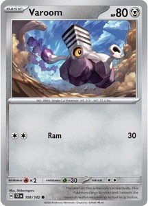 Varoom 108/142 Stellar Crown Reverse Holo Common