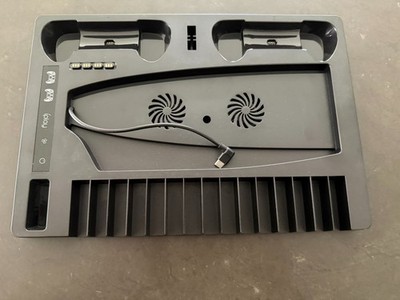 iPlay Multifunktions Standfuß für PS5 / P-5   Lüfter, Controller Ladestation ...