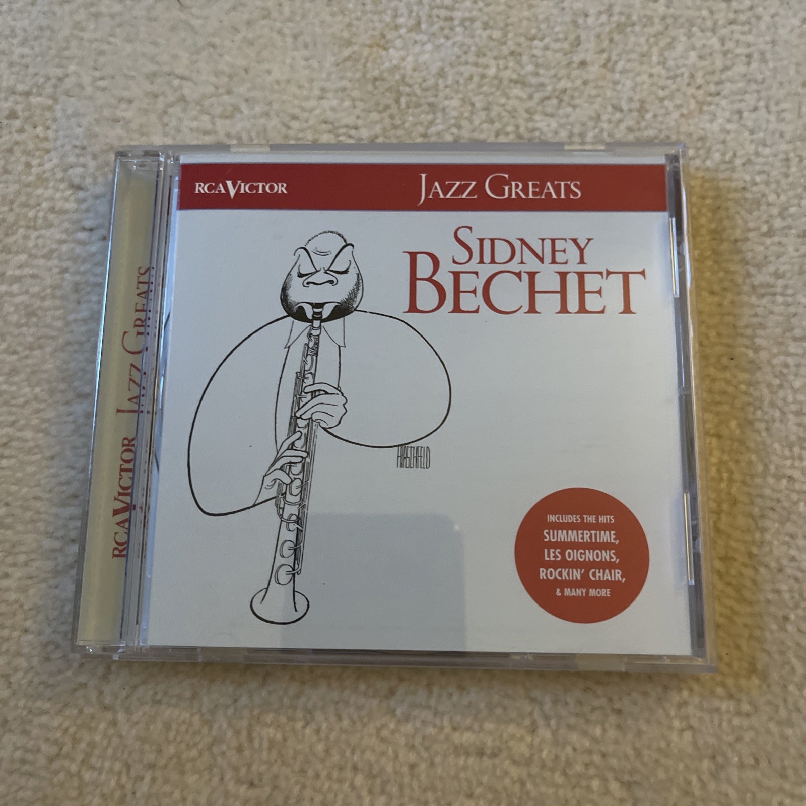 Sidney Bechet - Jazz Greats (1998) CD Album