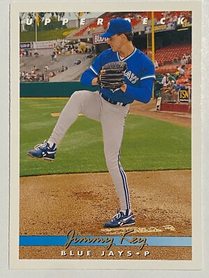 1993 Upper Deck #358 Jimmy Key Toronto Blue Jays