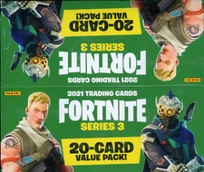 2021 Panini Fortnite Series 3 Trading Cards Jumbo Value Fat 12 Pack Box