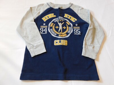 The Kids Source TKS Youth Boy's Long Sleeve T Shirt Size S 4 Athletic Club NWT 