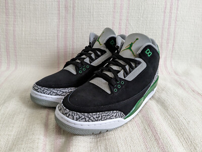 Nike Air Jordan 3 Retro Pine Green Black AJ3 CT8532 030 Men's Shoe