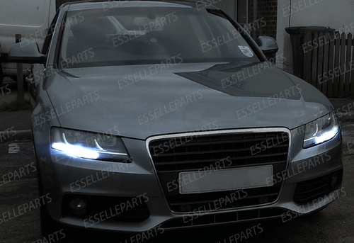 4x LUCI DI POSIZIONE P13W 18 LED DRL 6000K AUDI A4 B8 S4 CANBUS NO ERROR DIURNE - Foto 2 di 2