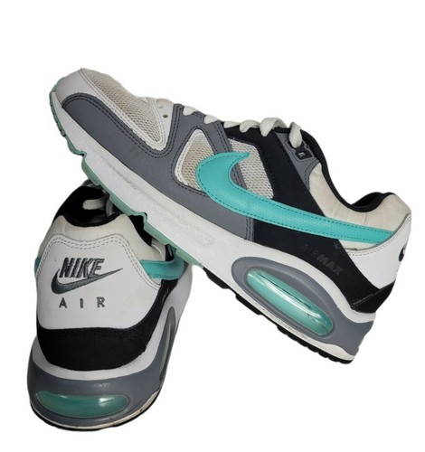 Nike Air Max Command 629993-110 Men's Running Shoe Sz 9 Teal White Grey  Black | eBay