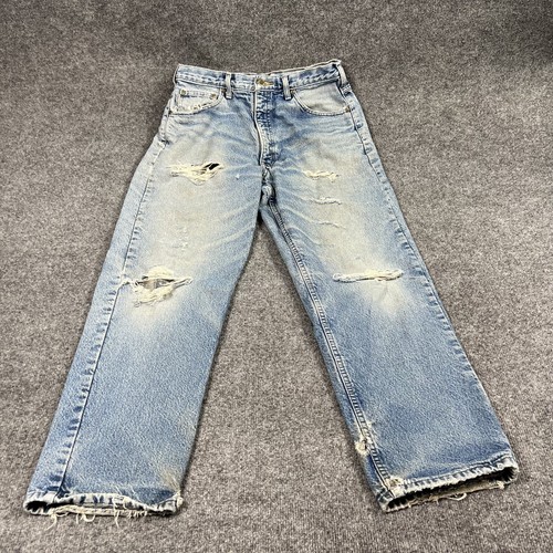Carhartt Jeans 34x30 Destroyed Lined b172 dst Carpenter Utility Y2k Distressed