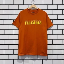 PLEASURES CRUMBLE T-SHIRT ORANGE