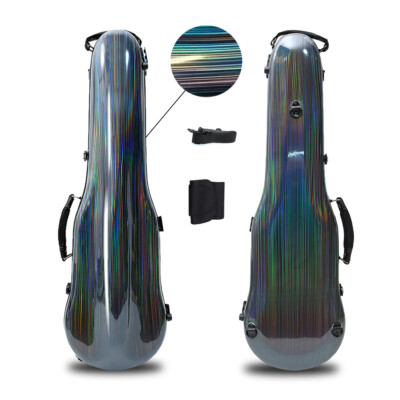 New Hard Violin Case 4/4 Colorful Streamline Shaped Shell External Storage Bag