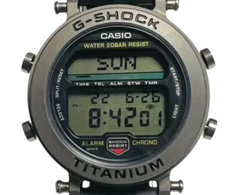 Casio 1556 MRG-1 G-Shock Men's Wristwatch Quartz Digital Clear Dial Very  Good