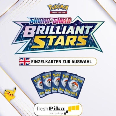 Pokemon - SWSH Brilliant Stars - English   Einzelkarten zur Auswahl