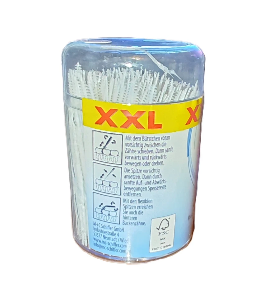 Zahn-Sticks 300 Stück -  Reinigen von Zahnzwischenräumen  Zahnstocher NEU 2025 - Bild 2 von 4