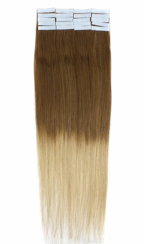 Extensiones de Cabello Invisible Cinta Adhesivo Piel Tramas Remy Cabello Ruso Coloreado - Imagen 82 de 101