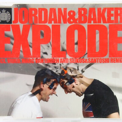 Music Musik MAXI CD Jordan&Baker   Explode Gut