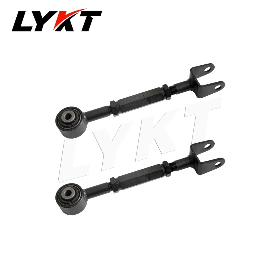 LYKT 2pcs Adjustable Control Arms Rear Camber Kit for Nissan Altima、Maxima 09-14 Foto 3 de 4