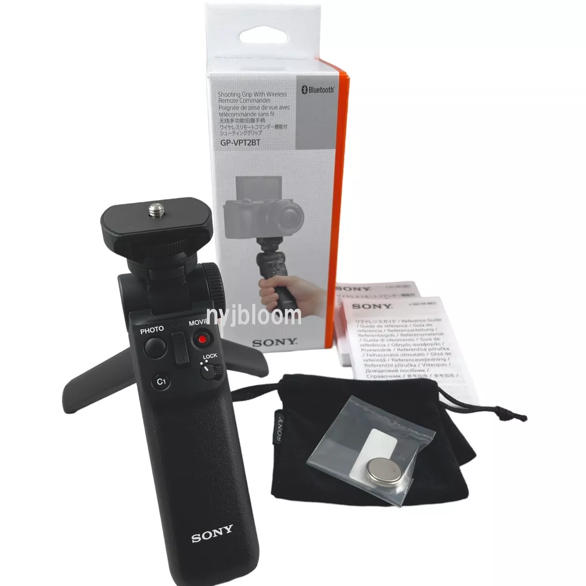 New SONY GP-VPT2BT Wireless Shooting Grip -BLACK for A9II, A7RV