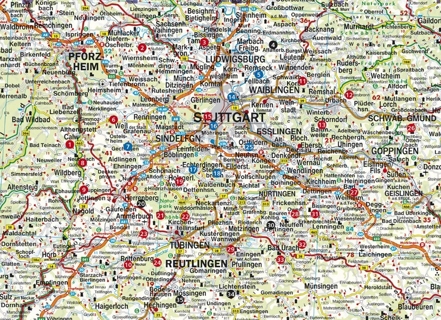 Thumbnail - Rother Wanderbuch Geowandern Rund Um Stuttgart Joachim Eberle