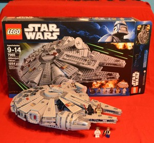 ebay millennium falcon lego