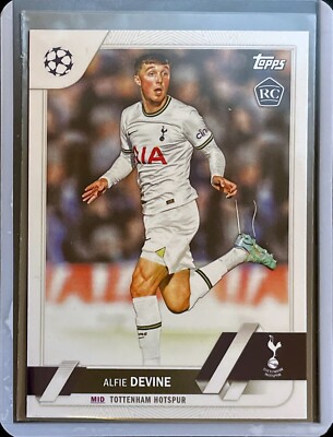 Alfie Devine - 2023 Topps Champions League - Rookie #129