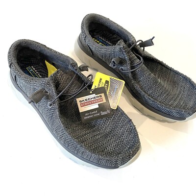 SKECHERS NWT $60 Mens 8.5 Brown Zenwick Memory Foam Slip On Shoes *27 Skechers men main image 3