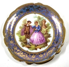 Vintage Guillen Porcelanas Miniatura Piastra – 2 " Collettore Piatto Porcellana