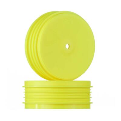 DeRacing Speedline Plus Buggy Wheels / Rims Fr Yellow TLR 22 2.0 ( 2 )