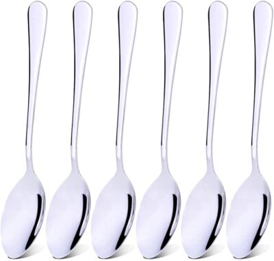 ZICOME 12-Pack Stainless Steel Forks – Heavy Duty Restaurant-Grade Flatware, Dishwasher Safe