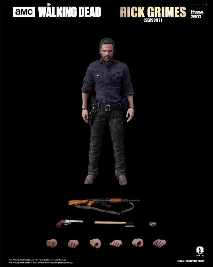 ★サークス★スリーゼロ 1/6 リックTHE WALKING DEAD ThreeZero The Walking Dead: Rick Grimes (Season 1) 1:6 Scale