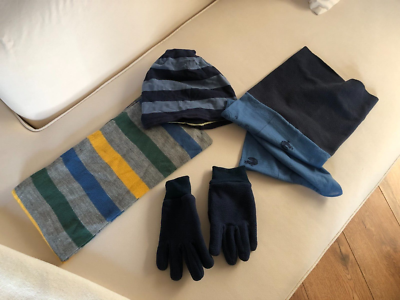 TCM Kids by Tchibo Jungen Winterset Mtze Schal Handschuhe Gr. 134-152