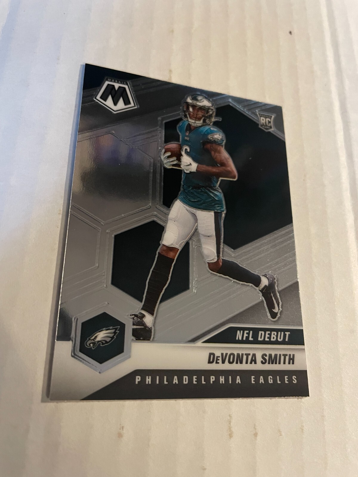 Rookie DeVonta Smith Philadelphia Eagles Mosaic NFL Debut No. 246, 2021