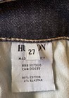 Women’s Dark Wash Hudson Ginny Crop Cuffed Jeans Sz 27 — photo 8