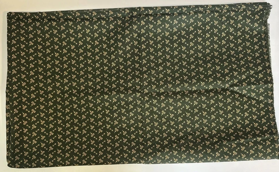 3 YARDS Canterbury Green fabric Country Essentials 45” wide Connecting Threads - Image 3 of 4