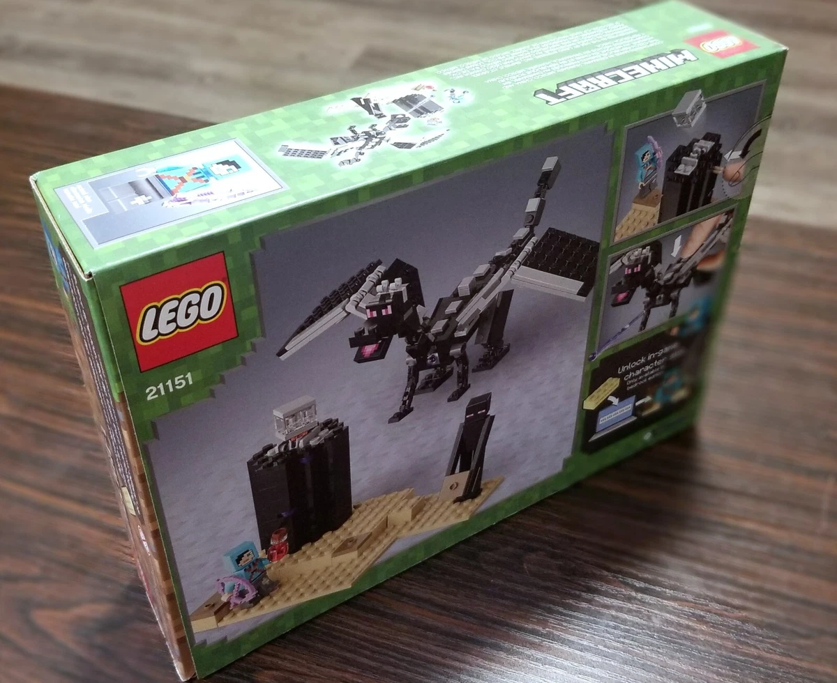 LEGO Minecraft The End Battle Ender Dragon Build Review 2019 