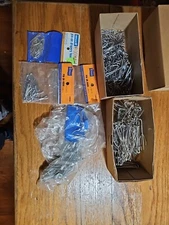 LOT Assorted Vintage Newell Eastern 4 Prong Pleater Hooks Curtain Drapery Hooks