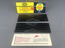 Vintage Aurora Model Motoring HO Slot Car 1524 Pr 9" 2-Lane Crisscross Roadway