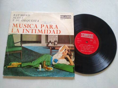 Raymond Scott y Su Orquesta Musica Para Intimidad 1966 30123 LP Vinilo 10" VG/VG - Photo 1/5