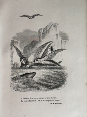 Fables De Florian Mises En Action - Jeu / Jouet Ancien De 1821