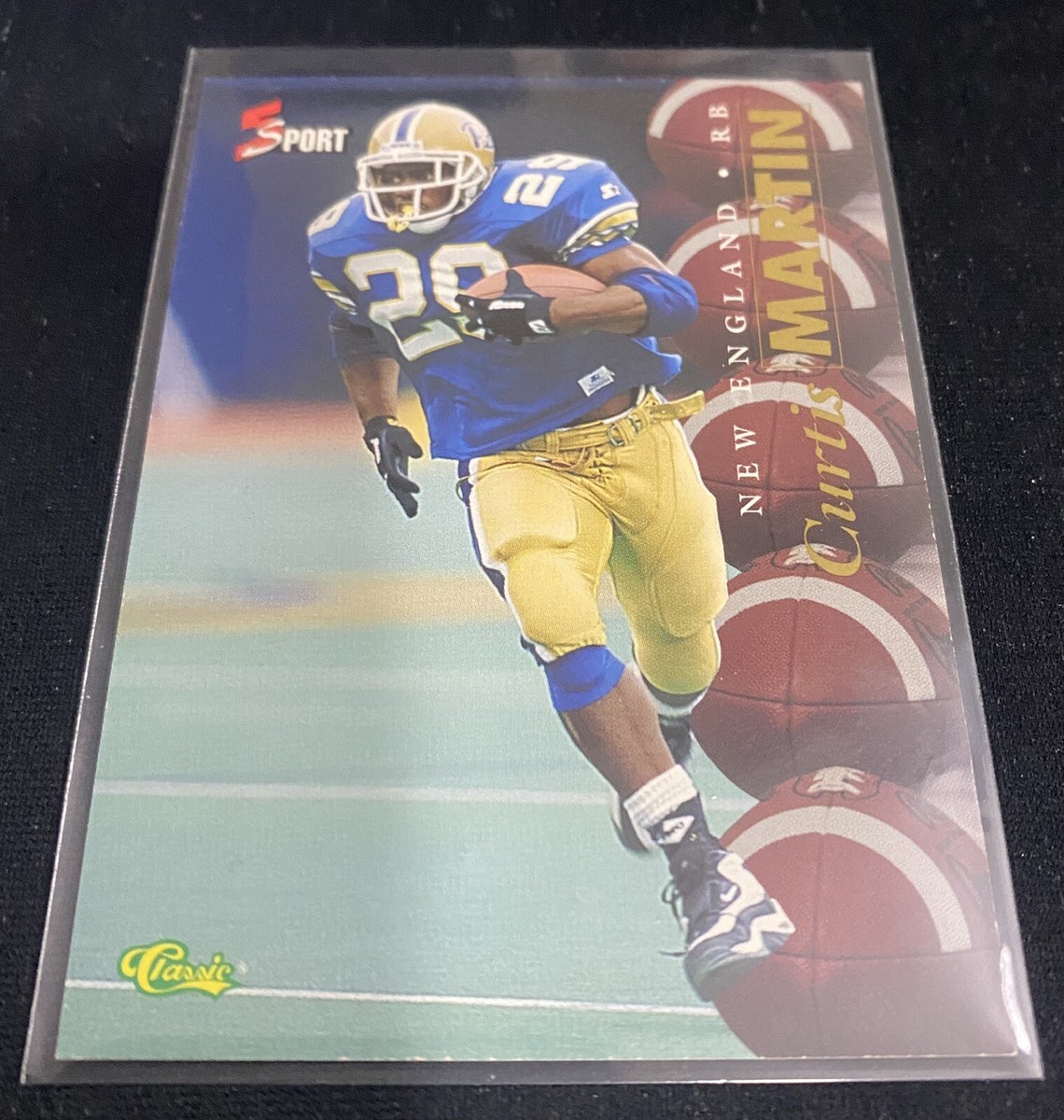 1995 Classic Five sport Curtis Martin #79 Pitt Panthers | eBay