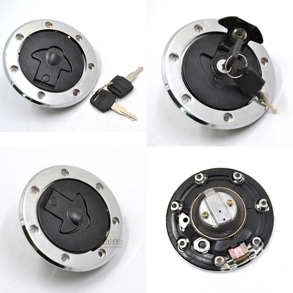 お値下げ☆¥9999→¥9000 Fuel Tank Gas Cap Cover Lock Keys For Kawasaki Ninja ZX1100 ZX900