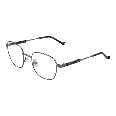 Hackett Bespoke Eyeglasses Frames Men's Gunmetal Square HEB309 910 51mm