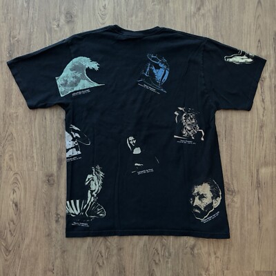 Stussy World Museum T-Shirt Size Medium All Print 2 Sided Picasso