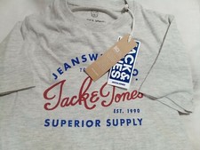 Image of Boys Jack And Jones Printed Top Short Sleeve T Shirt Age from 8 to 12 Yrs bnwt
