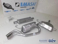Imasaf Auspuffanlage Ab Kat für Fiat Barchetta 1.8 16V Euro2 1995-2000 | Vsd+Esd