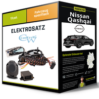 Elektrosatz 13-Pol Spezifisch für Nissan Qashqai 04.2021-05.2024 NEU Conwys