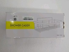 5 Pack Shower Caddy Adhesive Shower Organizer for Bathroom