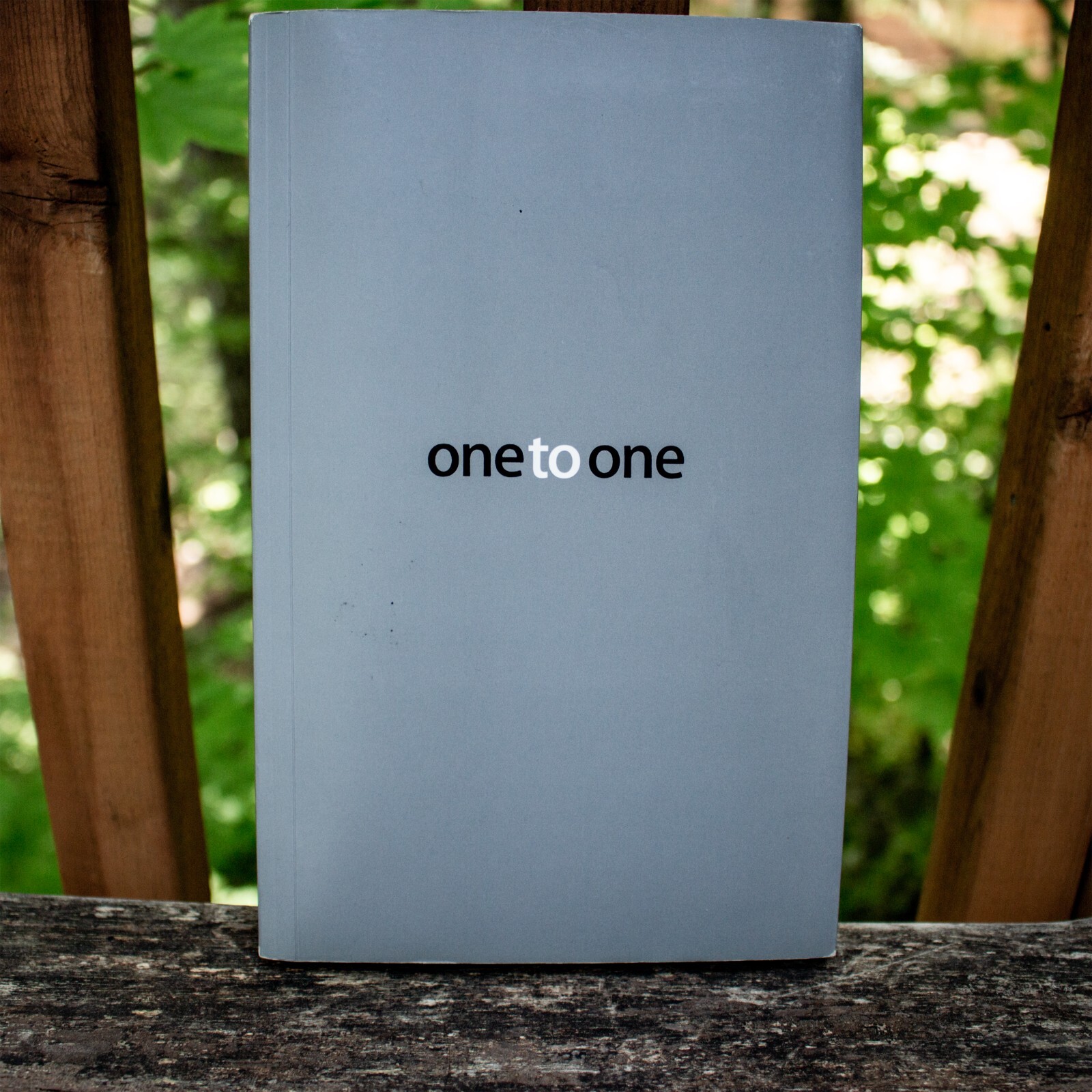 APPLE STORE One to One Session Gray Notepad Notebook  5.5