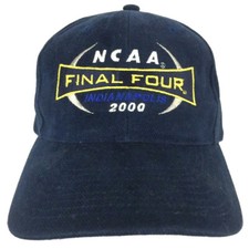 Vtg Final Four 2000 NCAA Hat Indianapolis Michigan State Basketball Trucker Cap