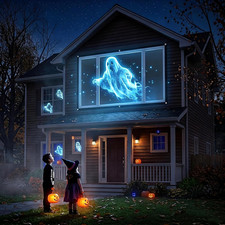 Holographic Rear Projection Screen 49" X 87" Foldable and Portable Double Sided